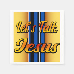 Låt oss Talk Jesus Pappersservett