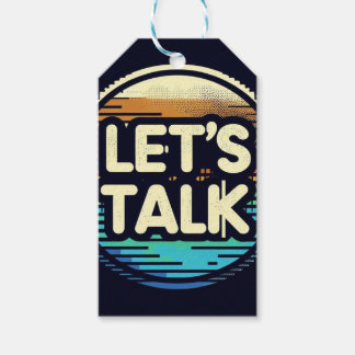 Låt oss Talk Presentetikett