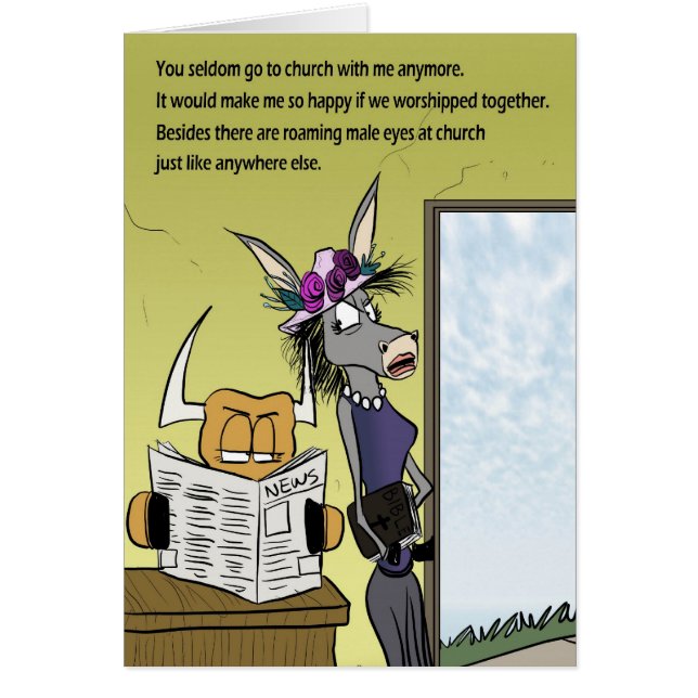 Låt oss tillbe tillsammans hälsningskort (Framsidan)