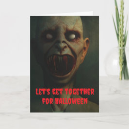Låt oss träffas på Halloween. Kort