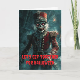 Låt oss träffas på Halloween. Kort