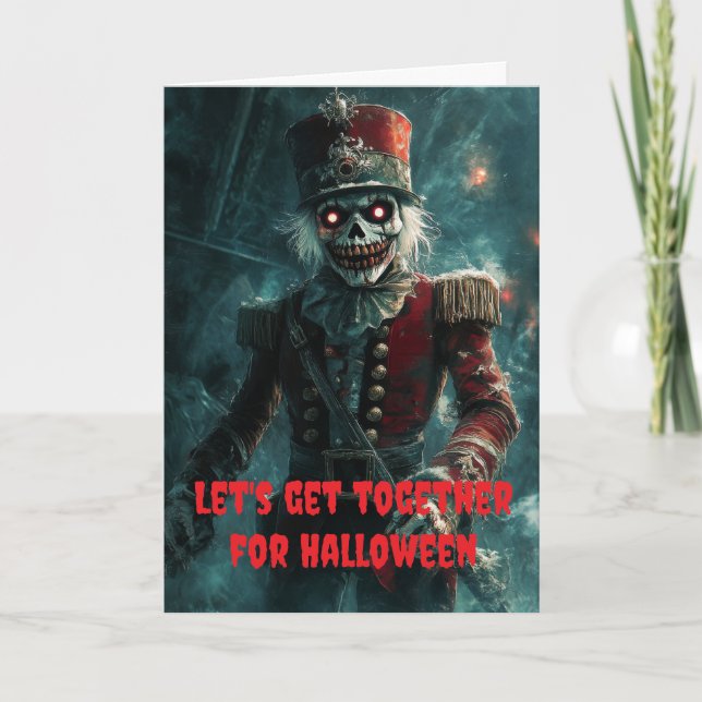 Låt oss träffas på Halloween. Kort (Framsida)