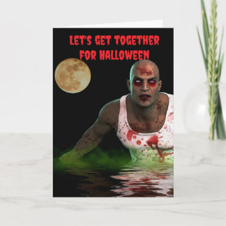 Låt oss träffas på Halloween. Kort