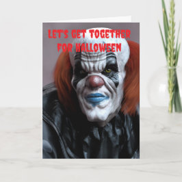 Låt oss träffas på Halloween. Kort