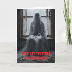 Låt oss träffas på Halloween. Kort