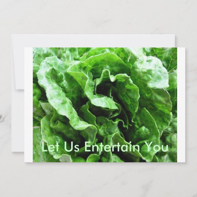 Låt oss underhålla Er Inbjudningar (Framsida)