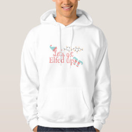 Låt oss upp den uppåt helgdag tröjan hoodie