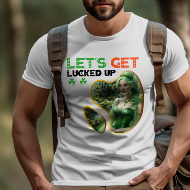 Låt oss upp dig - Irish Pub Trivia Natt T Shirt (Skapare uppladdad)