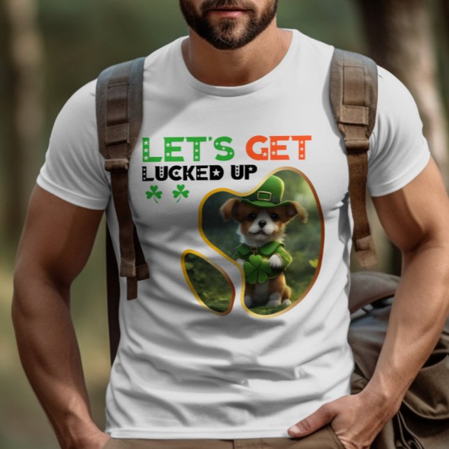 Låt oss upp dig - Leprechaun Gömmer och söker T Shirt (Skapare uppladdad)