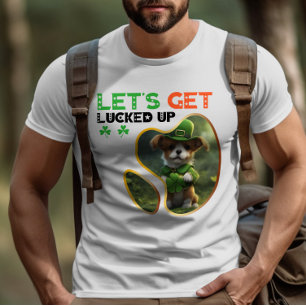 Låt oss upp dig - Leprechaun Gömmer och söker T Shirt