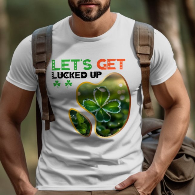 Låt oss upp dig - Leprechauns skavenger Hunt T Shirt (Skapare uppladdad)