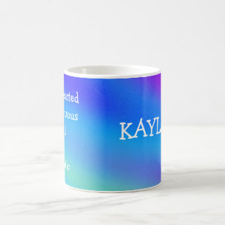 Låt oss uppdelning av "Kayla" brev mellan brev och Kaffemugg