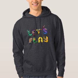 Låt oss uppspelning hoodie