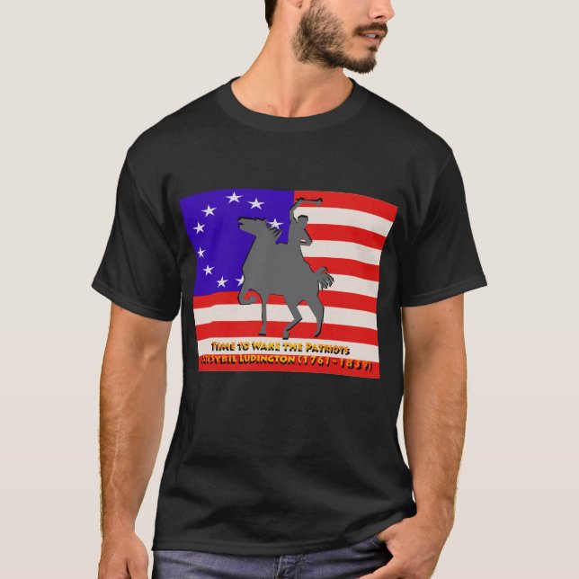 Låt oss Uppvakta patrioterna T Shirt (Framsida)