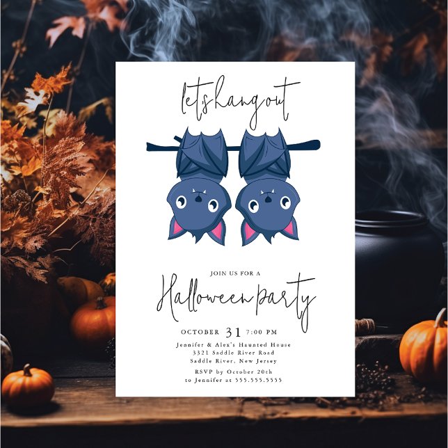 Låt oss ut Halloween fest Inbjudningar (Skapare uppladdad)