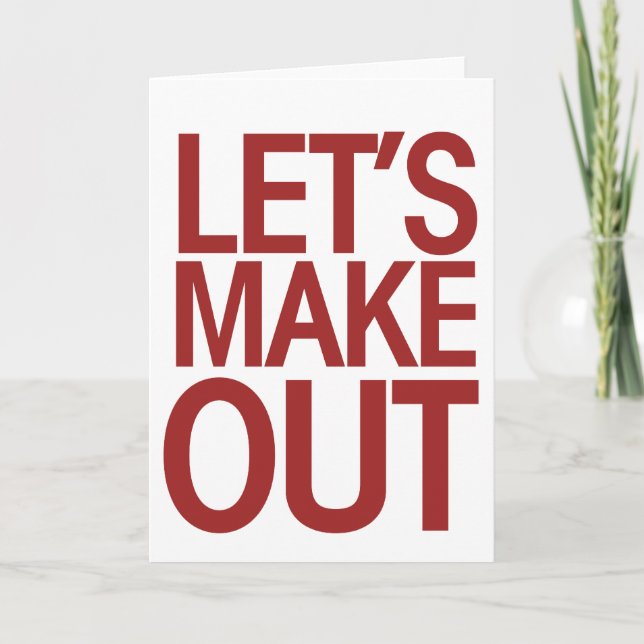 Låt oss ut helgkort (Framsida)