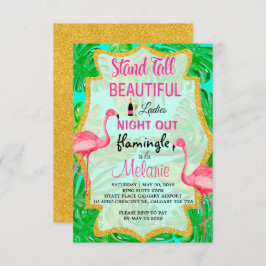 Låt oss utbjudan till lamingle Dam natt Inbjudningar