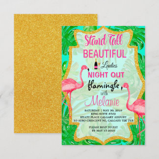 Låt oss utbjudan till lamingle Dam natt Inbjudningar