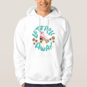 Låt oss utrullning av rullskridskor hoodie