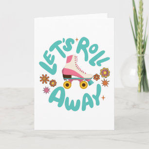 Låt oss utrullning av rullskridskor kort