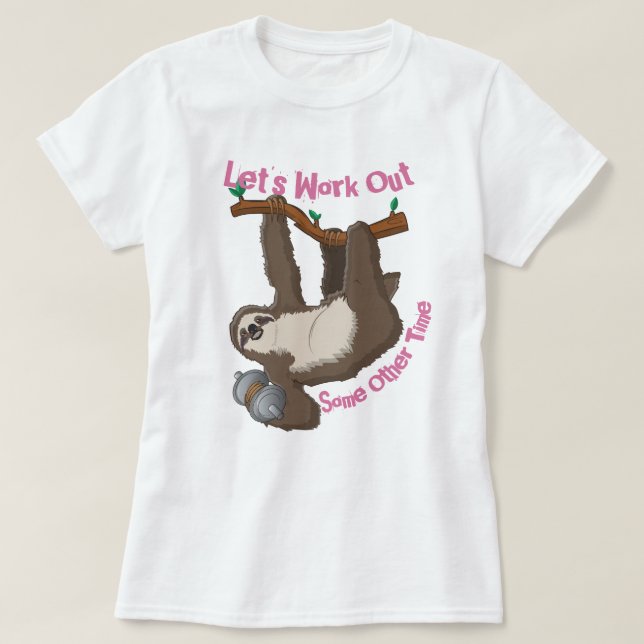 Låt oss utskrivet T-skirt T Shirt (Design framsida)
