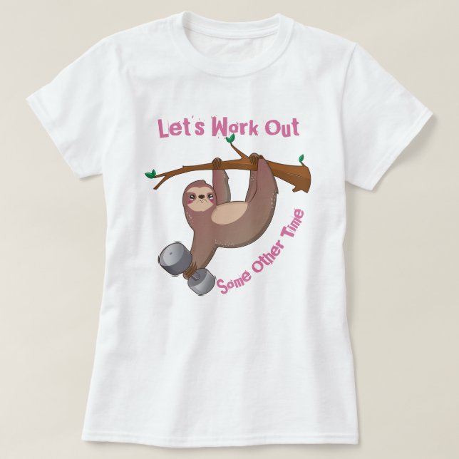 Låt oss utskrivet T-skirt T Shirt (Design framsida)
