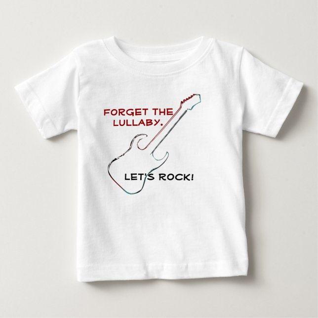 Låt oss vagga den begynna T-tröja Tee Shirt (Framsida)