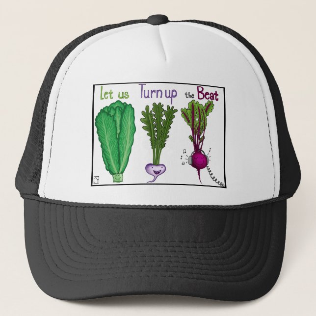 Låt oss vända upp takten truckerkeps (Framsida)