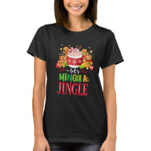 Låt oss vara Mingle & Jingle jul T-Shirt
