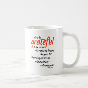 Låt oss vara tacksamma till folket som gör oss kaffemugg