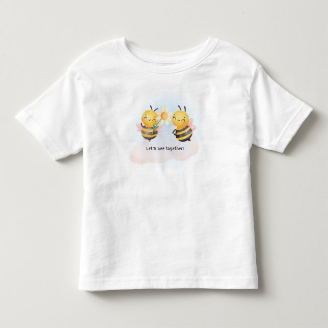 Låt oss vara tillsammans t shirt (Framsida)
