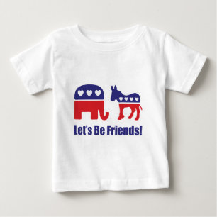Låt oss vara vänner! t-shirt