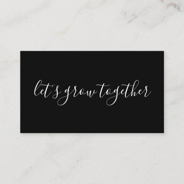 låt oss växa tillsammans remissprogram rabattkort (Framsida)