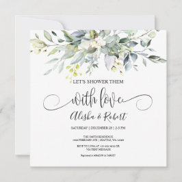 Låt oss visa dem med Kärlek Par Shower inbjudan