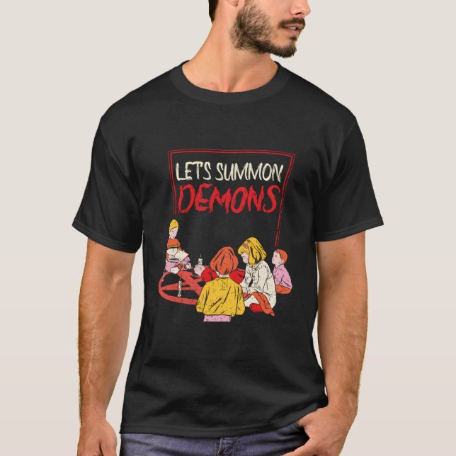 Låt oss vissa demoner som karakteriserar Djävulen T Shirt (Framsida)