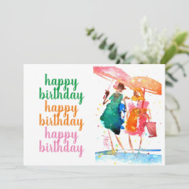 Låt oss Walk och Talk #140106 Kort