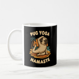LÅT OSS YOGA MED DIN MOPS - NAMASTE KAFFEMUGG