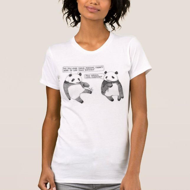 Lat Pandatanktop T Shirt (Framsida)