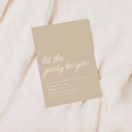 Låt Party bli födelsedag Inbjudan