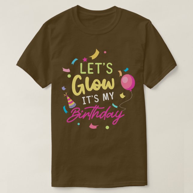 Låt Party få sin födelsedagspresent T Shirt (Design framsida)