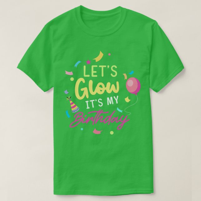 Låt Party få sin födelsedagspresent T Shirt (Design framsida)