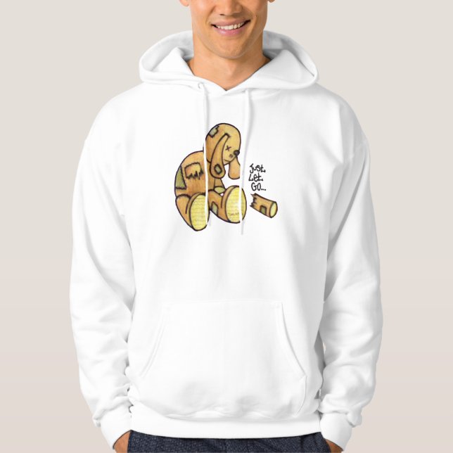 Låt precis går grafittiteckenhoodien sweatshirt med luva (Framsida)
