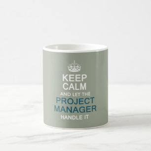 Låt projekterachefen behandla det kaffemugg