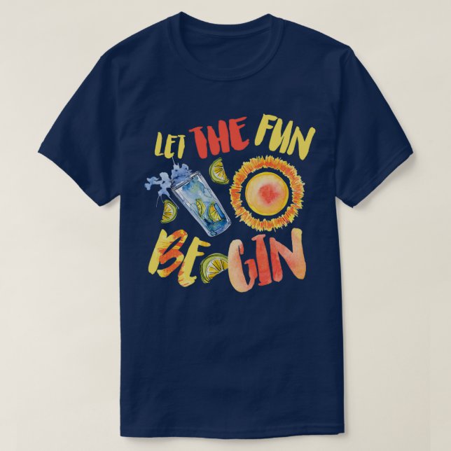Låt Roligten bli Beach Party T Shirt (Design framsida)