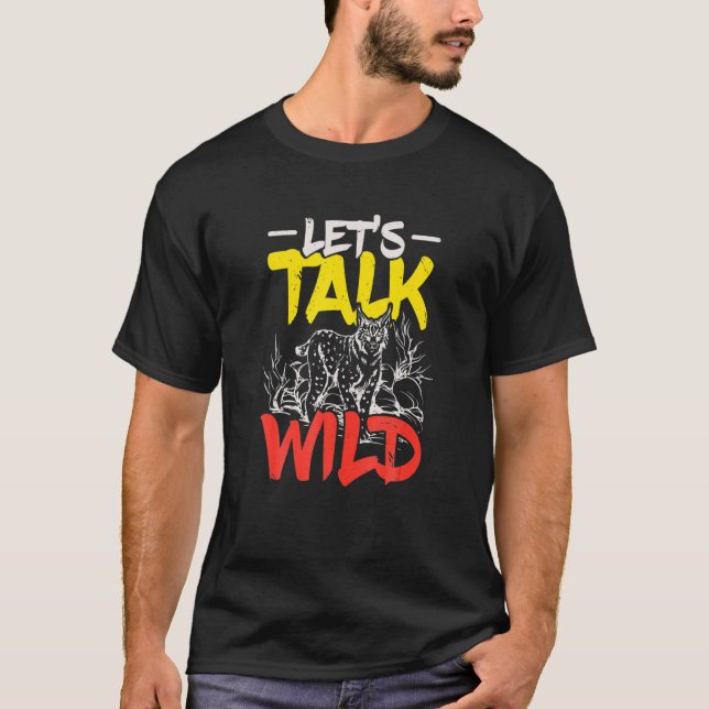 Låt S Alk Vild Animal Keeper Zookeeper Wildlife Bo T Shirt (Framsida)