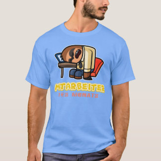 Lat senfoting Rollig djurfamilj T Shirt