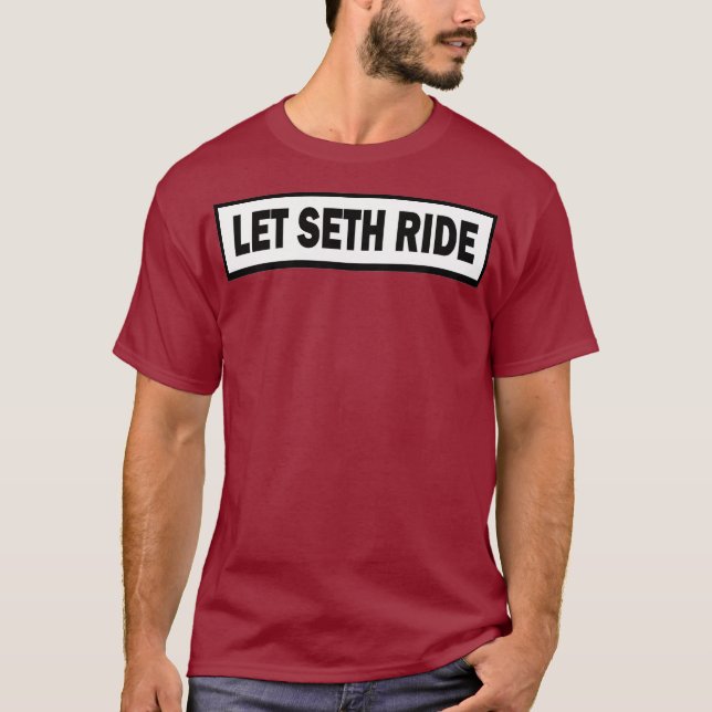 Låt Seth Ride Motocross Supercross T Shirt (Framsida)
