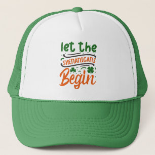 Låt Shenanigans Begin-St patrick's day Keps
