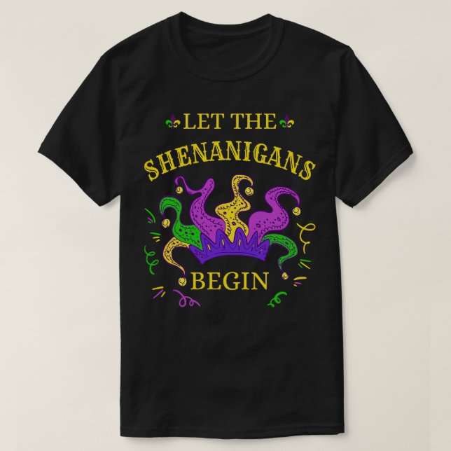 Låt shenanigans börja III T Shirt (Design framsida)