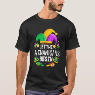 Låt shenanigans börja med den nya Orleans Mardi Gr T Shirt